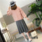 IMG 117 of Lantern Sleeve V-Neck Sweater Cardigan Women Fresh Looking Loose All-Matching Tops Student Knitted Outerwear