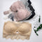 Img 1 - Sexy Lace Bare Back Bra Removable Sweet Look Teenage Girl Thin Seamless
