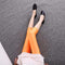 Img 19 - Gloss Pants Thin Stretchable Plus Size Pound Outdoor Twinkle Three Quarter Women Leggings