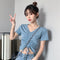 Img 9 - Trendy Popular Short Sleeve T-Shirt Women Summer Korean ins Bare Belly Slim Look Tops