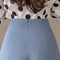 Img 3 - Summer Black Chiffon Wide Leg A-Line Pants Women High Waist Plus Size All-Matching Shorts Student Hot Outdoor