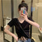 IMG 121 of Trendy Popular Short Sleeve T-Shirt Women Summer Korean ins Bare Belly Slim Look Tops T-Shirt