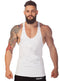 IMG 105 of Summer Solid Colored Cotton Tank Top Men Sporty Fitness Y Tank Top