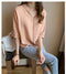 Img 10 - Summer Trendy Elegant Women Niche Tops Loose Short Sleeve Chiffon Blouse