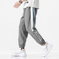 Img 1 -Sport Pants Men Korean Trendy Ankle-Length Casual Long Straight All-Matching Summer Thin Jogger Street Style Pants