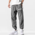 Img 2 -Sport Pants Men Korean Trendy Ankle-Length Casual Long Straight All-Matching Summer Thin Jogger Street Style Pants