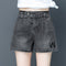 Img 6 - High Waist Denim Shorts Women Summer Thin Loose Wide Leg Pants Jeans Trendy Personality Hot