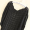 Img 8 - Summer Korean See Through  Knitted Women Plus Size Sunscreen Loose Bat Pullover