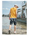 IMG 204 of Summer ins Korean Vest Printed Tank Top Trendy Loose Men Hip-Hop Teens Sleeveless Couple T-Shirt Tank Top