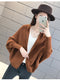 IMG 116 of Classic Cardigan Shawl Women Bat Short Solid Colored Sweater Outerwear