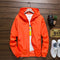 Plus Size Jacket Young Student Thin Sporty Windbreaker Outerwear