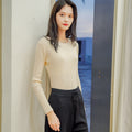 Img 3 - Women Long Sleeved Korean Slimming Round-Neck Knitted Sweater