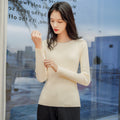 Img 2 - Women Long Sleeved Korean Slimming Round-Neck Knitted Sweater