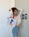 IMG 130 of Teens Summer Hong Kong Women Ruffle Sweater Short Cardigan Tops Outerwear