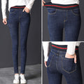 Img 4 - Denim Pants Elastic Stretchable Women Slim Fit Long Pants Slim-Look Korean Popular Pants