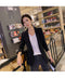 IMG 108 of Blazer Women Trendy Petite Short Korean Slim Look Casual Suit Tops Outerwear