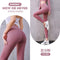 Hip Flattering Barbie Pants Yoga Women Stretchable High Waist Long Fitness Sporty Fitted Pants