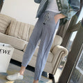 Img 6 - Pants Summer Korean Casual Sporty Women Loose Slim-Look All-Matching BF Inner Jogger Pants