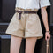 Img 4 - Summer insShorts Women High Waist Wide Leg Pants Loose Plus Size All-Matching Casual Shorts