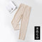 Img 7 - Cropped Pants Women Thin Summer Ice Silk Harem Drape Ankle-Length Loose Slim Look Wide Leg Student Korean