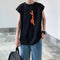 Img 2 - Summer ins Korean Vest Printed Tank Top Trendy Loose Men Hip-Hop Teens Sleeveless Couple T-Shirt