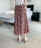 IMG 118 of Summer Japanese Floral High Waist A-Line Women Skirt Printed Beach Skirt