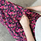 IMG 114 of Summer Japanese Floral High Waist A-Line Women Skirt Printed Beach Skirt