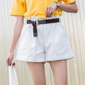 Img 5 - Summer insShorts Women High Waist Wide Leg Pants Loose Plus Size All-Matching Casual Shorts