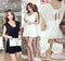 Img 4 - Korean Chiffon Spliced Lotus Flare Sexy Nightclubs Slim Look Sleeveless Strap Dress Chiffon Dress