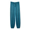 Img 6 - Ice Silk Pleated Pants Women Chiffon Plus Size Loose Lantern High Waist Thin Bell Bottoms Pants