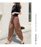 IMG 125 of Pants Women Vintage Drape Lantern High Waist Loose Jogger Plus Size Casual Pants