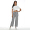 IMG 106 of Popular Wide Leg Pants Women Pocket Casual Europe Ankle-Length Pants