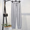 Img 2 - Ice Silk Pleated Pants Women Chiffon Plus Size Loose Lantern High Waist Thin Bell Bottoms Pants