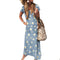Img 5 - Summer Women Daisy Printed V-Neck Short Sleeve Dress Casual Beach Beachwear