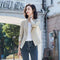 Img 4 - Blazer Women Trendy Petite Short Korean Slim Look Casual Suit Tops