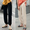 Img 3 - Casual Loose Anti Mosquito Jogger Pants Women Summer All-Matching Slim-Look Ankle-Length Sporty High Waist Lantern Carrot Pants