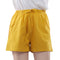 Img 5 - Cotton Women Loose Wide Leg Pants Summer Lace Short Elastic Waist Shorts