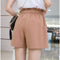 Img 4 - Summer Women Outdoor Slim-Look Korean Street Style Wide Leg Pants High Waist Casual Shorts