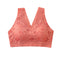 Img 5 - Thin Lace No Metal Wire Bra Flattering Sexy Women Anti-Exposed Bare Back Bralette Breathable One-Piece
