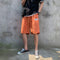 Summer Hong Kong Men Solid Colored Shorts Trendy Loose Casual Sport Pants Korean Student Mid-Length ins Shorts