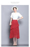 IMG 102 of Fresh Looking Skirt Women Summer Trendy Dress Niche Hip Flattering A-Line Chiffon Floral Skirt