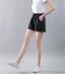 Img 9 - Cotton Women Loose Wide Leg Pants Summer Lace Short Elastic Waist Shorts