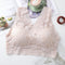 Img 11 - Thin Lace No Metal Wire Bra Flattering Sexy Women Anti-Exposed Bare Back Bralette Breathable One-Piece