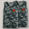 Img 2 - Men Camo Prints Sporty T-Shirt Tank Top Stretchable Undershirt Sleeveless