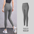 Img 11 - Hip Flattering Barbie Pants Yoga Women Stretchable High Waist Long Fitness Sporty Fitted Pants
