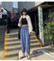 IMG 126 of Summer Korean Chiffon Women Pants Casual Loose Thin Jogger ins Pants