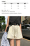 Img 6 - Denim Shorts Women Summer Korean Trendy Pants Student Wide Leg High Waist Slim Look A-Line Hot