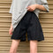 IMG 109 of Cargo Shorts Women Student Summer Loose Straight bfWide Leg Mid-Length Couple Pants Shorts