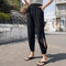 Img 2 - Summer Korean Chiffon Women Pants Casual Loose Thin Carrot ins