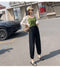 IMG 109 of Summer Korean Chiffon Women Pants Casual Loose Thin Jogger ins Pants